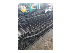 炜泰大倾角波状挡边提升带 橡胶裙边隔板带生产厂家图3